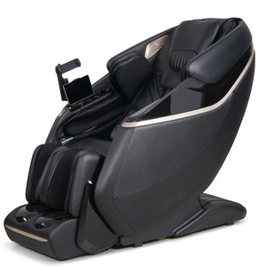 Smart Massage Chair Full Automatic Sl Type Guide Rail 3D <b>Robotic</b> Arm Home Use Black Linen G18 - Product Image 1