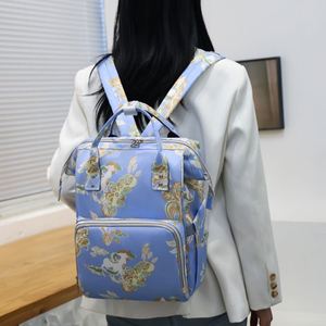Retro Chinese Style Mommy Diaper Bags Lightweight Baby Supplies Storage <b>Backpacks</b> - Product Image 6
