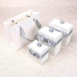 Custom Logo High End Luxury Paper Sliding Drawer Jewelry Packaging <b>Gift</b> <b>Box</b> for Ring Necklace <b>Earrings</b> Bracelet - Product Image 2