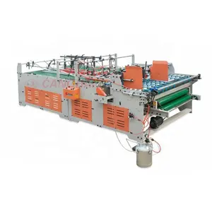 Halfautomatische Kartonmap Gluer Machine Crushlock