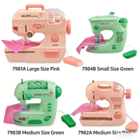 Machine à coudre électrique Yuglow pour enfants, mini jouet d'imitation d'appareil ménager pour filles, idéal pour la maternelle et l'interaction parent-enfant