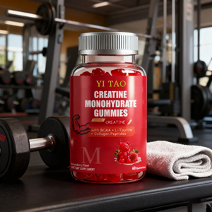 OEM ODM Private Label <b>Creatine</b> Gummies for Muscle Strength Energy Boost Sports Nutrition Supplement Custom Logo - Product Image 3