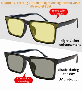 2305-2 All-Season Dual-Purpose masculino e feminino <span class=keywords><strong>Night</strong></span> Vision Goggles Óculos anti-ultravioleta com mudança de cor para uso diurno noturno - Product Image 3