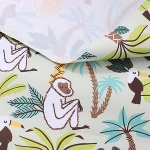 Không thấm nước & thoáng khí trẻ em vải TPU nhiều lớp phim hoạt hình kỹ thuật số in mềm đào da cho bé smocks - Product Image 4