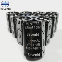 Condensador Electrolítico de Aluminio Bevenbi, Bajo ESR, Larga Duración, Alto Voltaje para Audio y Fuente de Alimentación