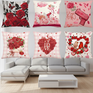 Fundas de Cojín Decorativas para el Hogar, Fundas de Almohada Desechables 100% Lino para Sublimación - Product Image 3