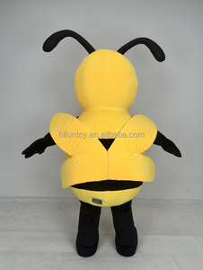ชุดมาสค็อท<span class=keywords><strong>แมลง</strong></span><span class=keywords><strong>ผีเสื้อ</strong></span>ผึ้งเป่าลมขนาด2ม./2.6ม. เครื่องแต่งกายเทศกาลสัตว์เฮ็กซาพอดคอสเพลย์มาสค็อตคริสต์มาสสำหรับผู้ใหญ่ - Product Image 2