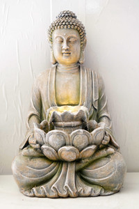 2022 heißer Verkauf künstlicher Wasserfall Wasserspiel brunnen Buddha-Statuen im Freien Wasser brunnen - Product Image 3