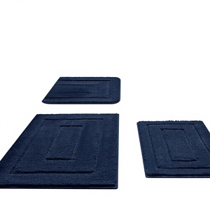 Divertido y Novedoso Tapete de Felpa Peluda de Imitación de Cachemira, Tapete de Puerta con Estampado de Calavera de Terror de Halloween, Tapete Absorbente para Baño - Product Image 2