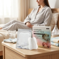 Coussinets de refroidissement pour mamelons en hydrogel certifiés GMP CSI, ultra-doux, respirants, imperméables, à poser sous les seins pour les mamans