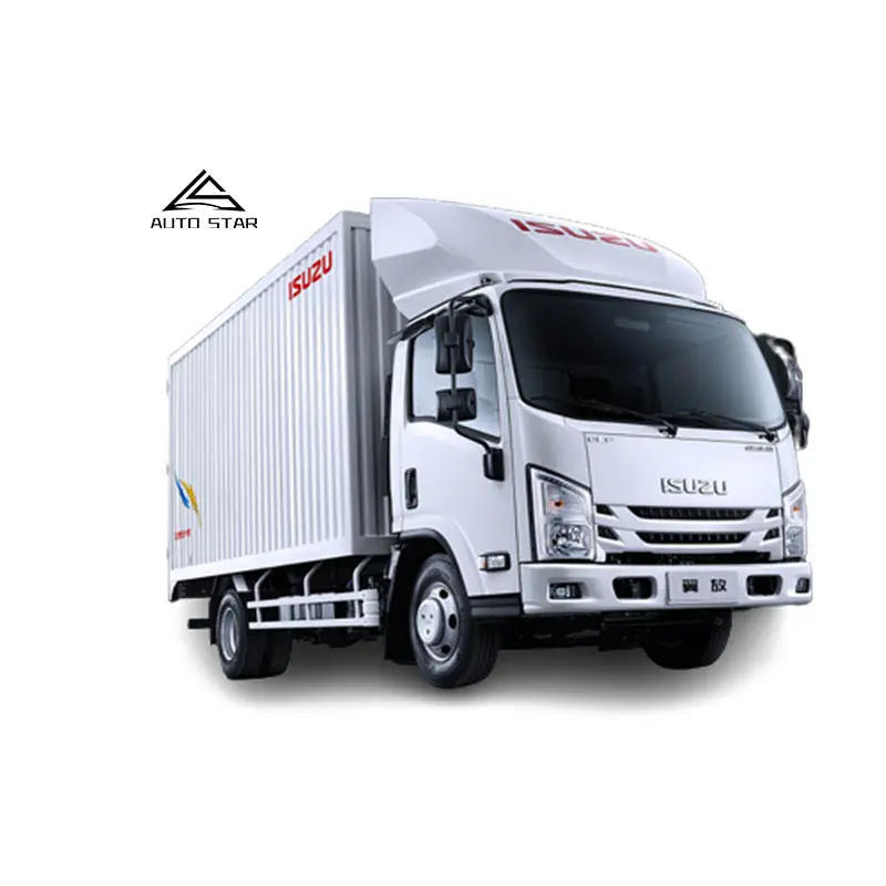 Réservoir de stockage de gaz de grande capacité camion isuzu léger grande boîte de chargement camion à benne basculante isuzu véhicule diesel anti-roulis