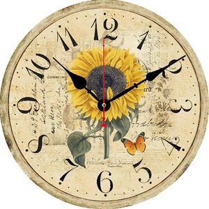 10 "12" 14 "16" MDF gỗ ODM Đồng hồ nhà bếp động vật tùy chỉnh trang trí nội thất Đồng hồ treo tường - Product Image 5