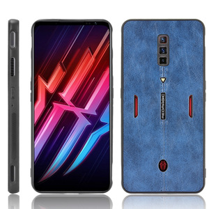 Nueva Funda Protectora Trasera Ligera con Diseño de Piel de Vaca en Cuero PU para Teléfono Móvil <span class=keywords><strong>ZTE</strong></span> Nubia <span class=keywords><strong>Red</strong></span> <span class=keywords><strong>Magic</strong></span> <span class=keywords><strong>6</strong></span>/6Pro - Product Image 2