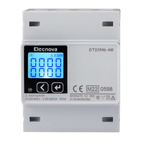 Compteur d'énergie triphasé compteur d'électricité d'énergie multifonction numérique avec compteur d'énergie modbus RS485