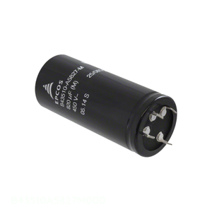 ตัวเก็บประจุแบบ Through Hole รุ่น CAP ALUM 820UF 20% 450V SNAP TH 820 uF ของผู้ผลิต Channel B43510A5827M000 - Product Image 1
