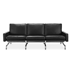 モダンなデザイナーレザーソファ - Product Image 1