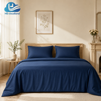 Lit pliable en coton biologique moderne léger en fibres naturelles pures certifié GOTS et approuvé OEKO-TEX 400TC anti-bactérien Cloudland