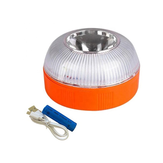 V16 Car Emergency Light USB Rechargeable