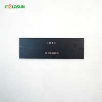 Panel Surya 2W PERC ETFE 6V 179.9x57.9mm Monokristalin Efisiensi 23% untuk Proyek DIY Perangkat Luar Ruangan Layanan Kustomisasi OEM