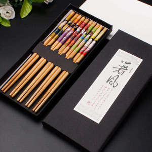<span class=keywords><strong>Palillos</strong></span> de Bambú Reutilizables Ecológicos con Logotipo Personalizado para Restaurantes, Regalos Empresariales, Diseño Japonés Bonito, Productos para el Hogar, Comida - Product Image 5