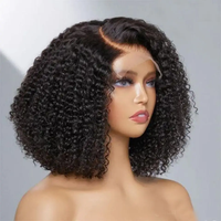Perruque en cheveux humains vietnamiens bruts en gros, avec closure HD 5x5, ondulation naturelle, densité 250%, sans colle, avec baby hair