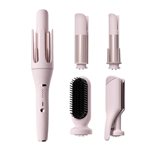 <span class=keywords><strong>Rizador</strong></span> <span class=keywords><strong>de</strong></span> Pelo Eléctrico <span class=keywords><strong>de</strong></span> Cerámica Multifuncional 5 en 1, <span class=keywords><strong>Rizador</strong></span> Automático, <span class=keywords><strong>Cepillo</strong></span> Alisador <span class=keywords><strong>de</strong></span> Pelo, <span class=keywords><strong>Rizador</strong></span> <span class=keywords><strong>de</strong></span> Pelo Ondulado, Rápido e Intercambiable - Product Image 2