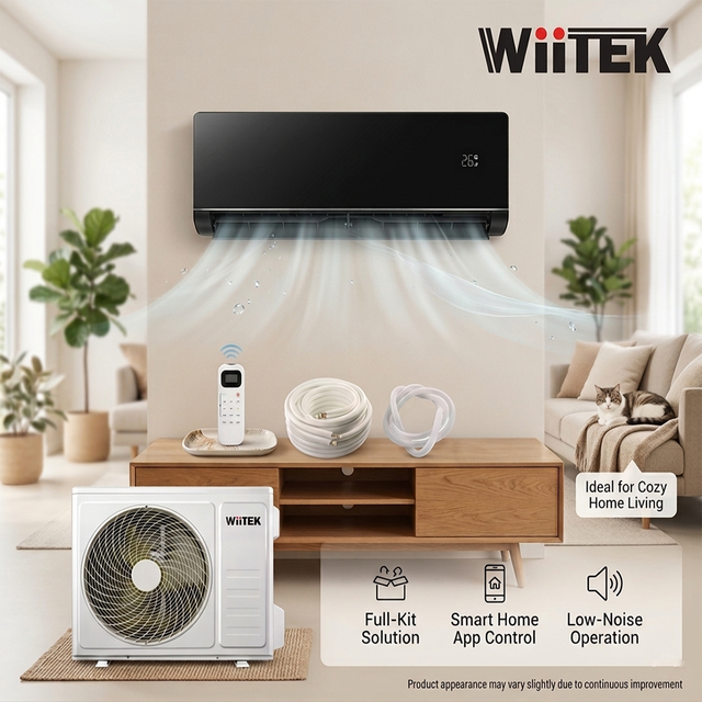 High Efficiency 18000BTU DC Inverter Aircon Wall Mounted Split Type R32 220-240V 50Hz AC System Residential Office