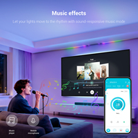 Mini contrôleur LED SPI PWM double mode RGB IC+CCT WiFi APP Synchronisation vocale et musicale DC5-24V Compact 2-en-1 WS2812B SK6812 Garantie 5 ans