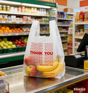 Bolsas de Plástico HDPE Resistentes para Camisetas y Chalecos, Directas de Fábrica, para Uso en Tiendas Minoristas y Mercados de Verduras, Personalizables - Product Image 1