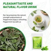 Teh Herbal Pelangsing Perut Hangat Premium dengan Peppermint Segar untuk Pencernaan Sehat, Perawatan Bernutrisi, Campuran Menenangkan, 20 Sachet