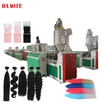 Tresses synthétiques PBT/PP/PET/tresses/dreads cheveux pour femmes/perruques fil/fibre cils Monofilament ligne de production/machine