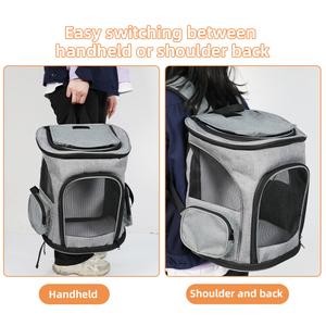 PRODIGY PET04 Sac confortable pour animaux de compagnie approuvé par la compagnie aérienne Respirant Voyage Puppy Tote Carrier Portable Pliable Pet Carrier Bag - Product Image 5