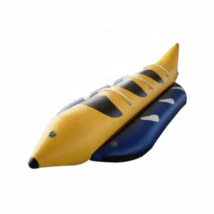 5 persons PVC Cheap inflatable banana boat,water inflatable towable banana boat,inflatable flying banana boat