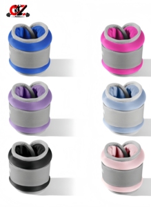 CZFIT – Poids de <span class=keywords><strong>cheville</strong></span> et de poignet en coton pour femmes, noués à la main, pour la course, le yoga, le sport, la danse, les enfants et les étudiants - Product Image 3