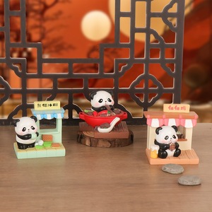 Yu Mo Craft Panda, Caja Sorpresa de Figuritas de la Cocina de Sichuan, Decoración de Escritorio, Regalo para Niños y Adultos - Product Image 2