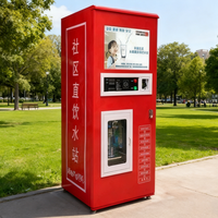 Máquina Expendedora de Agua Comercial de Alta Capacidad con Sistema de Filtración por Ósmosis Inversa, Dispensador Automático de Agua Potable para Suministro Público