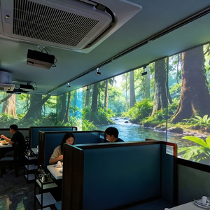 Système de projection immersive holographique 3D pour restaurant, table interactive et projection murale - Product Image 1