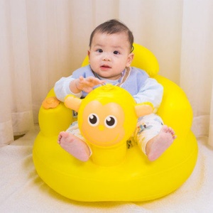 <b>Inflatable</b> Baby-<b>sofa</b> Simple Design Updated Version Air Chair for Kids Leisure Chair Living Room Furniture Knit Bean Bag Chair - Product Image 4