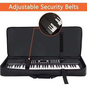 Usine BSCI, étui de clavier imperméable personnalisé à 61 touches, housse rembourrée pour clavier de piano électrique - Product Image 4