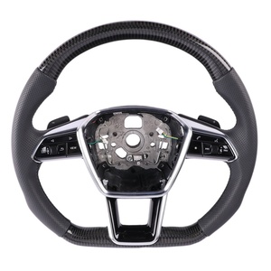 Volant en fibre de carbone OEM avec surpiqûres améliorées pour <span class=keywords><strong>Audi</strong></span> C6 B8.5 Q7 S4 A1 Q3 S8 C8 S6 A8 B7 - Product Image 3