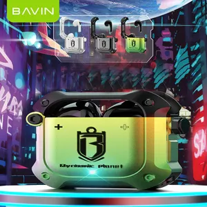 Bavin Bavin09 Groothandel Goedkope Premium Hoge Kwaliteit Rustig Comfort True Tws Blue Toon 5.2 Draadloze Oordopjes