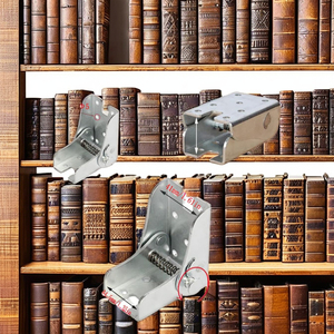 Self-Lock Folding <strong>Hinge</strong> 0-90 Degree Leg Support Bracket for Dining Kitchen <strong>Table</strong> Bed Workbench <strong>Foldable</strong> Locking Furniture - Product Image 4