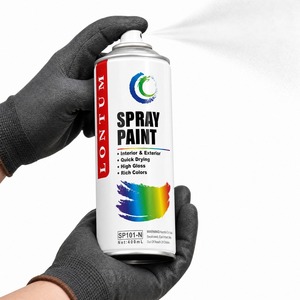 Venta caliente botella de alto brillo caramelo Mubah plástico negro Color plata Graffiti <span class=keywords><strong>Aerosol</strong></span> pintura en <span class=keywords><strong>aerosol</strong></span> - Product Image 1