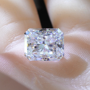 Starsgem 3*5mm-10*14มม. <span class=keywords><strong>เพชร</strong></span>โมอิสสังเคราะห์อัญมณีหลวมเพชรมอยส์ซอไนท์แบบใส - Product Image 1