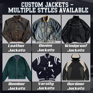 Kustom jaket wol pria grosir Zip up Boxy Fit ukuran besar Fireman gesper mewah kebesaran tahan air musim dingin jaket bulu - Product Image 3