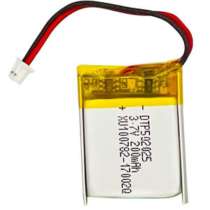 Batería de Iones de Litio 502025 200mAh 3.7V, OEM Original de Fábrica, Polímero, Venta al Por Mayor, Buena Calidad, Gran Capacidad - Product Image 1