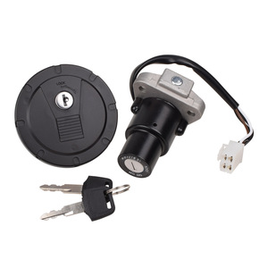 Kawasaki KLR650 Ignition Switch Fuel <b>Cap</b> Lock <b>Key</b> Set 2008-2018 Dual Sport Motorcycle Replacement Part Aluminum Mechanical Dial - Product Image 4