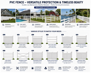 Elegante Valla para Caballos de UPVC con Marco Blanco de WPC de 4 Rieles, Sin Astillas, Cercado Ecuestre Premium para Ganado - Product Image 2