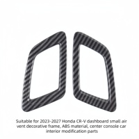Cadres décoratifs pour les petits aérateurs du tableau de bord CR-V 2023-2027 - Accessoires de modification intérieure en ABS