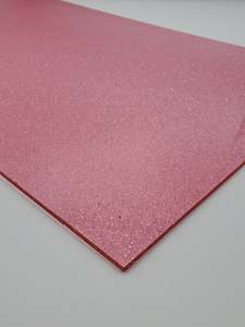 Láminas de Acrílico Fundido Brillante Rosa Bebé de 1/8\" Bridgevia, 1040x620 mm, Láminas de Plástico con Purpurina Rosa para Corte Láser, Manualidades Navideñas - Product Image 3